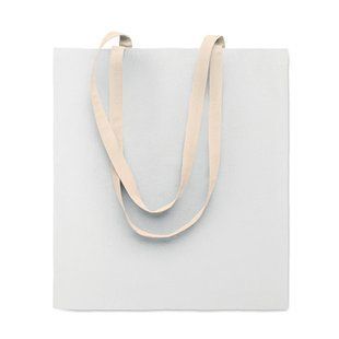 Еко-Сумка з логотипом ZEVRA COLOUR, (шопер) бавовняна, 38х42 см, 140 гр/м&sup2;, білий MO286806 фото