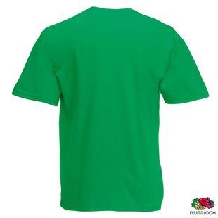 Футболка під друк 'Valueweight T' S (Fruit of the Loom), унісекс, 100% бавовна, 165 г/м&sup2;, зелений 061036047S фото