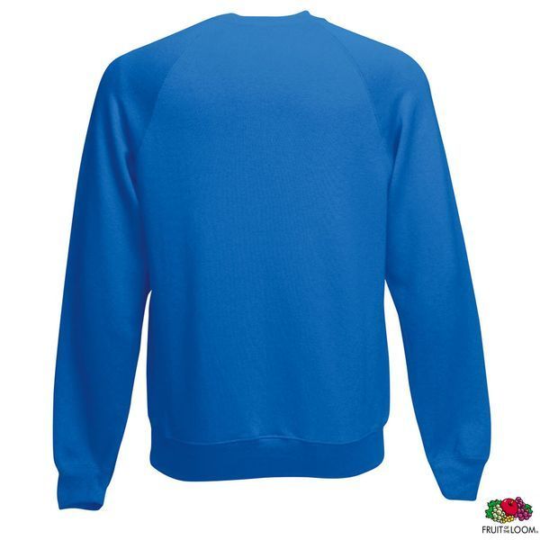 Толстовка з логотипом 'Sweat' S (Fruit of the Loom), чоловіча, 80% бавовна, 20% поліестер, 280 г/м&sup2;, королівський синій 062216051S фото