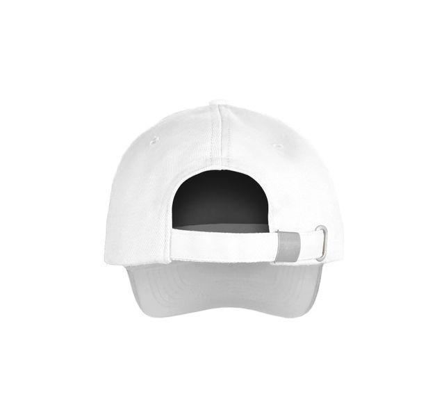Кепка з принтом Champion, з шести клинами, 100% бавовна, 320 г/м2, білий 3856 фото