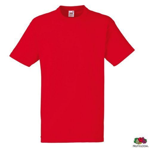 Футболка брендована 'Heavy T' XL (Fruit of the Loom), унісекс, 100% бавовна, 195 г/м&sup2;, червоний 061212040XL фото