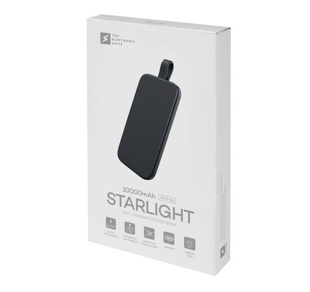 Повербанк з логотипом, з підсвіткою Starlight 10000 mAh 5353 фото