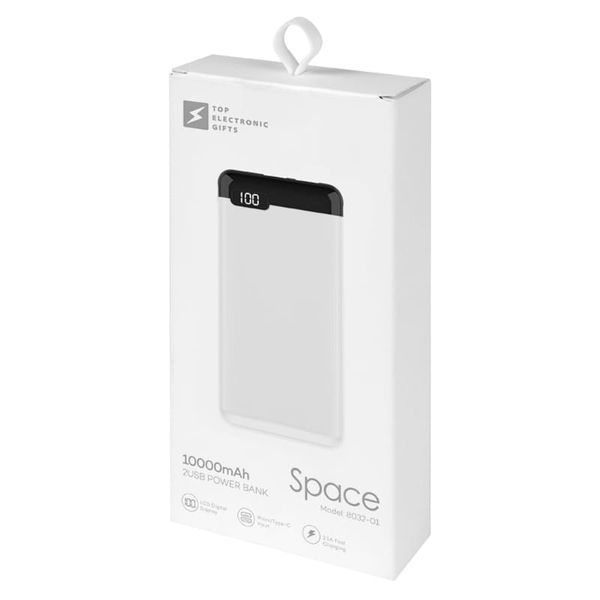 Универсальное зарядное устройство с логотипом Space 10000 mAh 5546 фото
