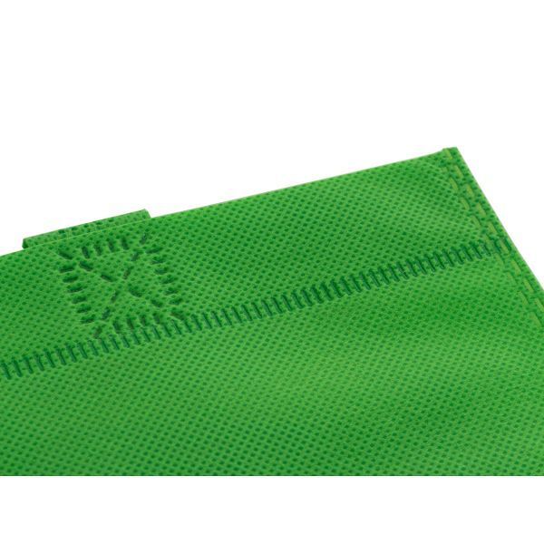 Сумка с логотипом LOGOS, 80 г(м2), 27х32,32 см, для конференций, зеленый 51S100034 фото