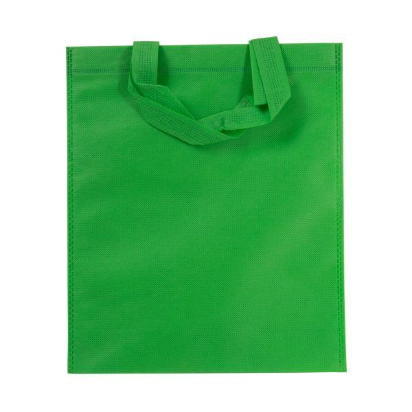 Сумка с логотипом LOGOS, 80 г(м2), 27х32,32 см, для конференций, зеленый 51S100034 фото
