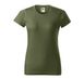 Футболка женская BASIC 160 гр/м2 из хлопка, khaki 3986 фото