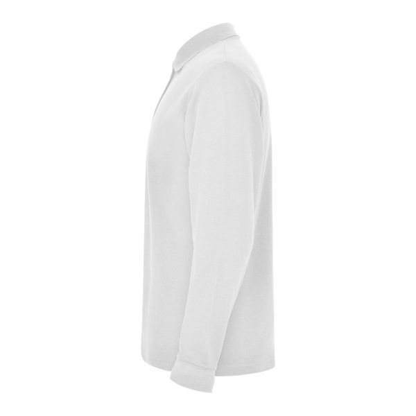 Поло чоловіче Estrella L/S 220, з довгим рукавом, white, розмір 5922 фото
