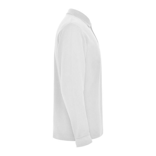 Поло чоловіче Estrella L/S 220, з довгим рукавом, white, розмір 5922 фото