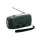 Портативний AM/FM-радіоприймач з логотипом ONDA, з ABS-пластику, 13x5x6 см, зелений MO274660 фото 3