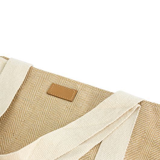 Сумка з логотипом SABA, 400 г(м2), 50x38x16 см, джут, натуральний 50S80A330 фото