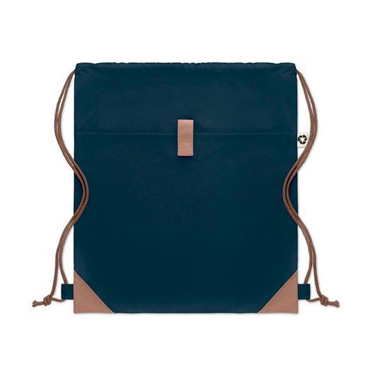 Брендований рюкзак PANDA BAG, на шнурівці, 38х42 см, синій MO655085 фото