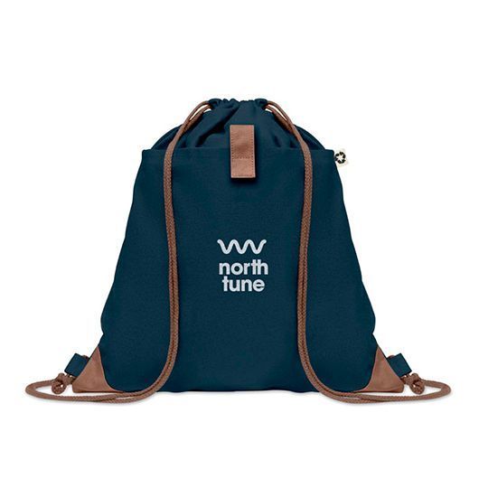 Брендований рюкзак PANDA BAG, на шнурівці, 38х42 см, синій MO655085 фото