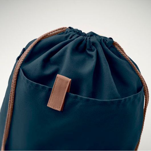 Брендований рюкзак PANDA BAG, на шнурівці, 38х42 см, синій MO655085 фото