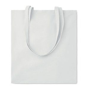 Сумка-шоппер с логотипом COTTONEL COLOUR++, цветная, 180 гр/м&sup2;, белый MO984606 фото
