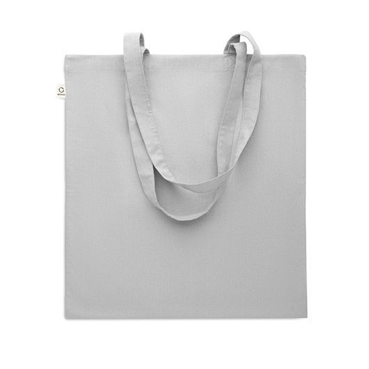 Эко-сумка с логотипом VIVEKA COLOUR, из переработанного сырья, 38x42 cм,140 г/м&sup2;, серый MO230207 фото