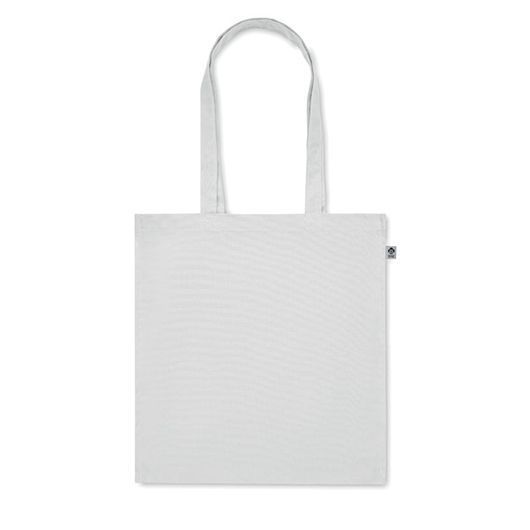 Эко-сумка с логотипом BENTE COLOUR, из органического хлопка, 38x9x42 cм, 220 г/м&sup2;, светло-серый MO219706 фото