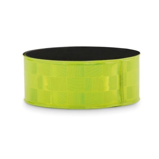 Стрічка світловідбивна з логотипом ENROLLO+, жовтий KC828208 фото
