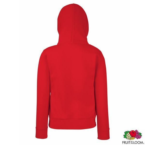 Печать на толстовке 'Lady-Fit Premium Sweat Jacket' XS (Fruit of the Loom), женская, плотность 280 г/м&sup2;, красный 062118040XS фото