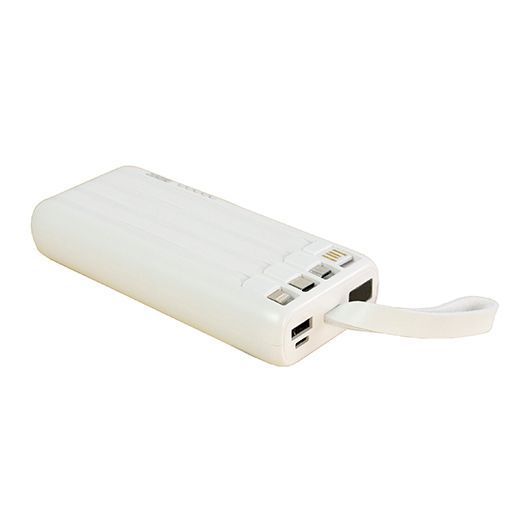 Зарядний пристрій з логотипом KRATOS 20000 mAh/74W, білий P01133P0 фото