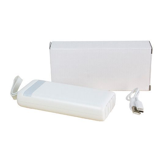 Зарядний пристрій з логотипом KRATOS 20000 mAh/74W, білий P01133P0 фото