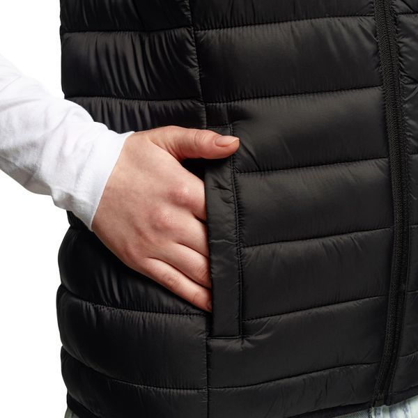 Женская жилетка с логотипом Casual, черный, размер XS 7042L-08-XS фото