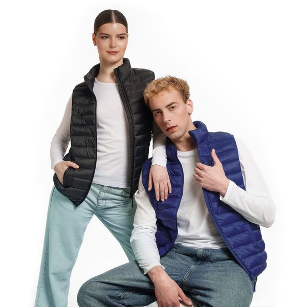 Женская жилетка с логотипом Casual, черный, размер S 7042L-08-S фото