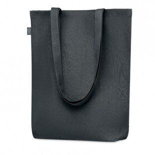 Сумка с логотипом NAIMA TOTE, 38x10х42 см, конопля., черный MO616203 фото
