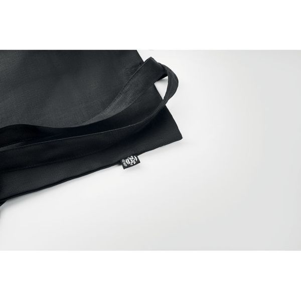 Сумка с логотипом NAIMA TOTE, 38x10х42 см, конопля., черный MO616203 фото