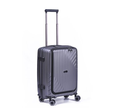 Надлегка дорожня валіза Jet, сірий 2401 фото