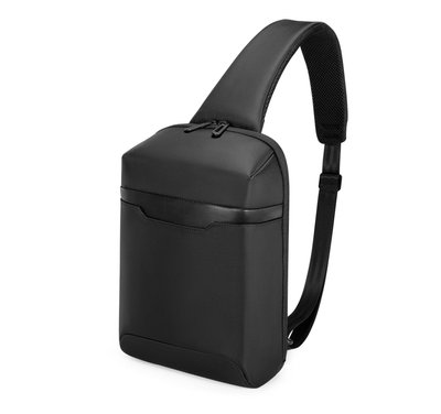 Рюкзак на одне плече JodaMini, чорний 4718 фото