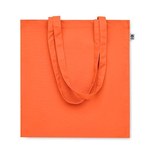 Эко-сумка с логотипом BENTE COLOUR, из органического хлопка, 38x9x42 cм, 220 г/м&sup2;, оранжевый MO219710 фото
