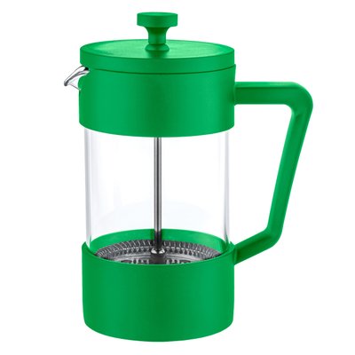 Скляний чайник френч-прес TakeBreak, 600 ml, зелений 4407 фото