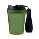 Термочашка з логотипом ISFORDEN TUMBLER, з ремінцем RPET, 300 мл, зелений MO267060 фото 1