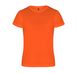 Дитяча футболка з друком Camimera JN 135гр/м2, fluor orange 2475 фото