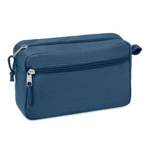 Косметичка з логотипом NAIMA COSMETIC, 21x8х13 cм, конопля, синій MO616504 фото