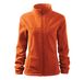 Флисовая женская кофта реглан с логотипом на молнии Jacket 280 гр/м2, orange 3813 фото