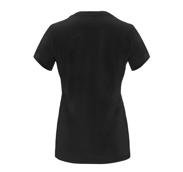 Футболка с логотипом женская Capri 170, black, размер XL 6683-02-XL фото