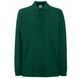 Друк на поло 'Premium long sleeve' XXL (Fruit of the Loom), чоловіча, 100% бавовна, 180 г/м&sup2;, темно-зелений 0633100TMXXL фото 5