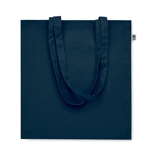 Еко-Сумка з логотипом BENTE COLOUR, з органічної бавовни, 38x9x42 cм, 220 г/м&sup2;, темно-синій MO219785 фото
