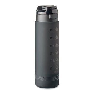 Брендована Пляшка LEVEL, спортивна з RPET, 1000 мл, &Oslash;7,8x26 см, чорний MO240903 фото