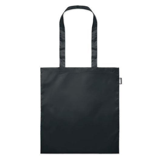 Сумка с логотипом TOTEPET, из переработанного пластика (RPET), 38x42 см, черный MO944103 фото