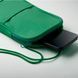 Сумка-саше дорожная с логотипом KOROVIN POUCH, с RPET, 12,5x2x20 см, зеленый MO267509 фото 4