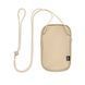 Сумка-саше дорожная с логотипом KOROVIN POUCH, с RPET, 12,5x2x20 см, бежевый MO267513 фото