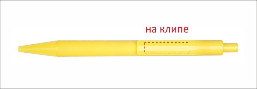 Брендована пластикова ручка soft touch, синє чорнило, кнопкова 39164408 фото