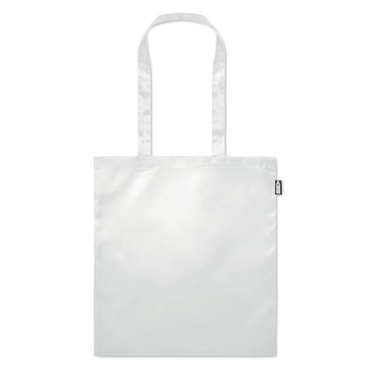 Сумка з логотипом TOTEPET, з переробленого пластику (RPET), 38x42 cм, білий MO944106 фото