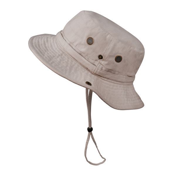 Панама з логотипом Safari із 100% бавовни, стоун 4203 фото