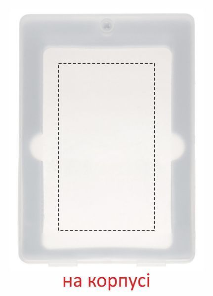 Пластикова коробка для флешки у формі кредитної картки 91000590 фото
