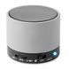 Портативная Bluetooth колонка с логотипом ROUND BASS, &Oslash;6x4,9 см, серый MO872616 фото
