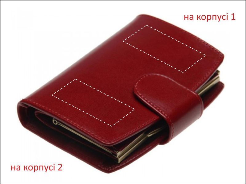 Портмоне з логотипом (Stefania), жіноча, натуральна шкіра 60300927 фото