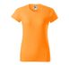 Женская футболка BASIC 160 гр/м2 из хлопка, tangerine orange 4010 фото